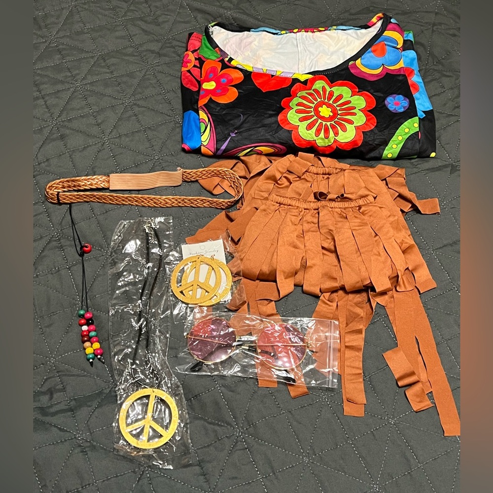 60s 70s Hippie / Disco Costume